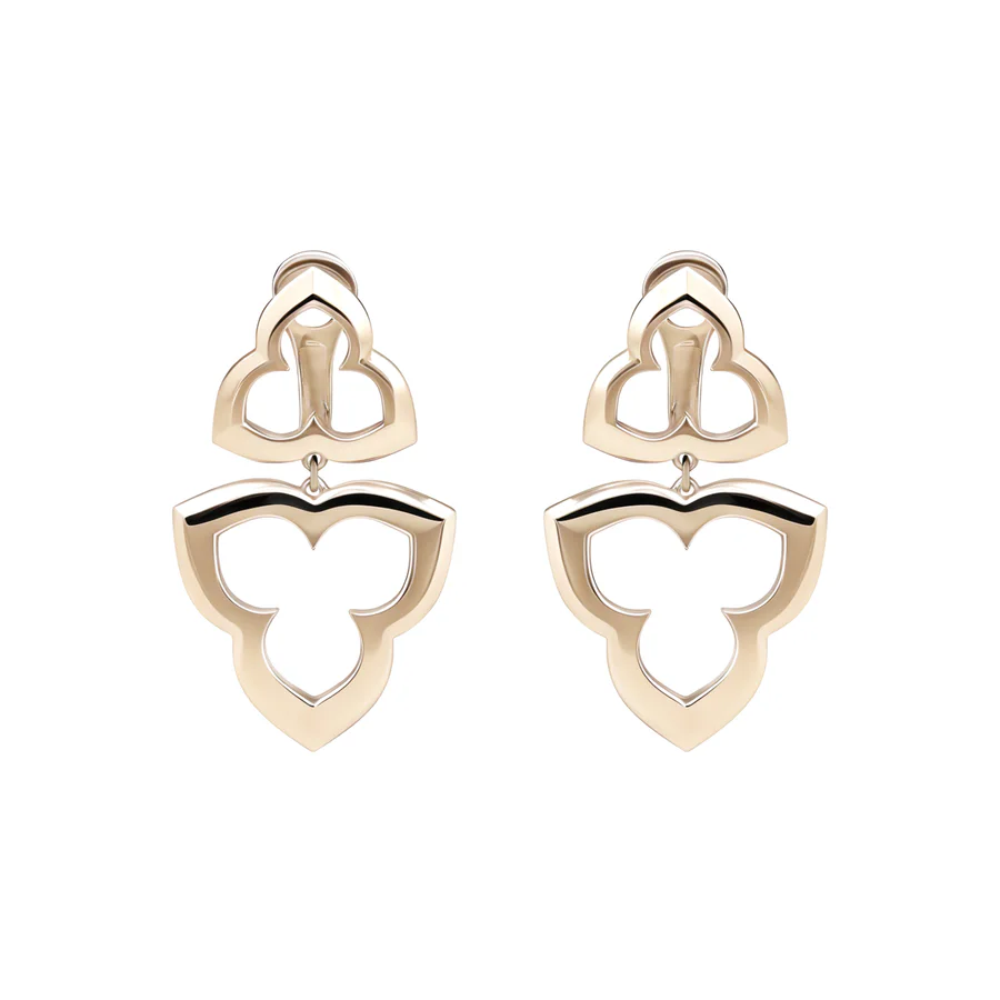 Large  earrings in gold